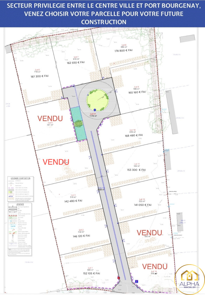 Offres de vente Terrain Talmont-Saint-Hilaire (85440)