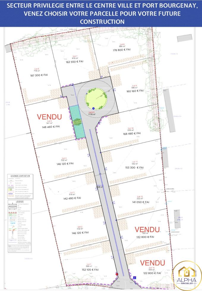 Offres de vente Terrain Talmont-Saint-Hilaire (85440)